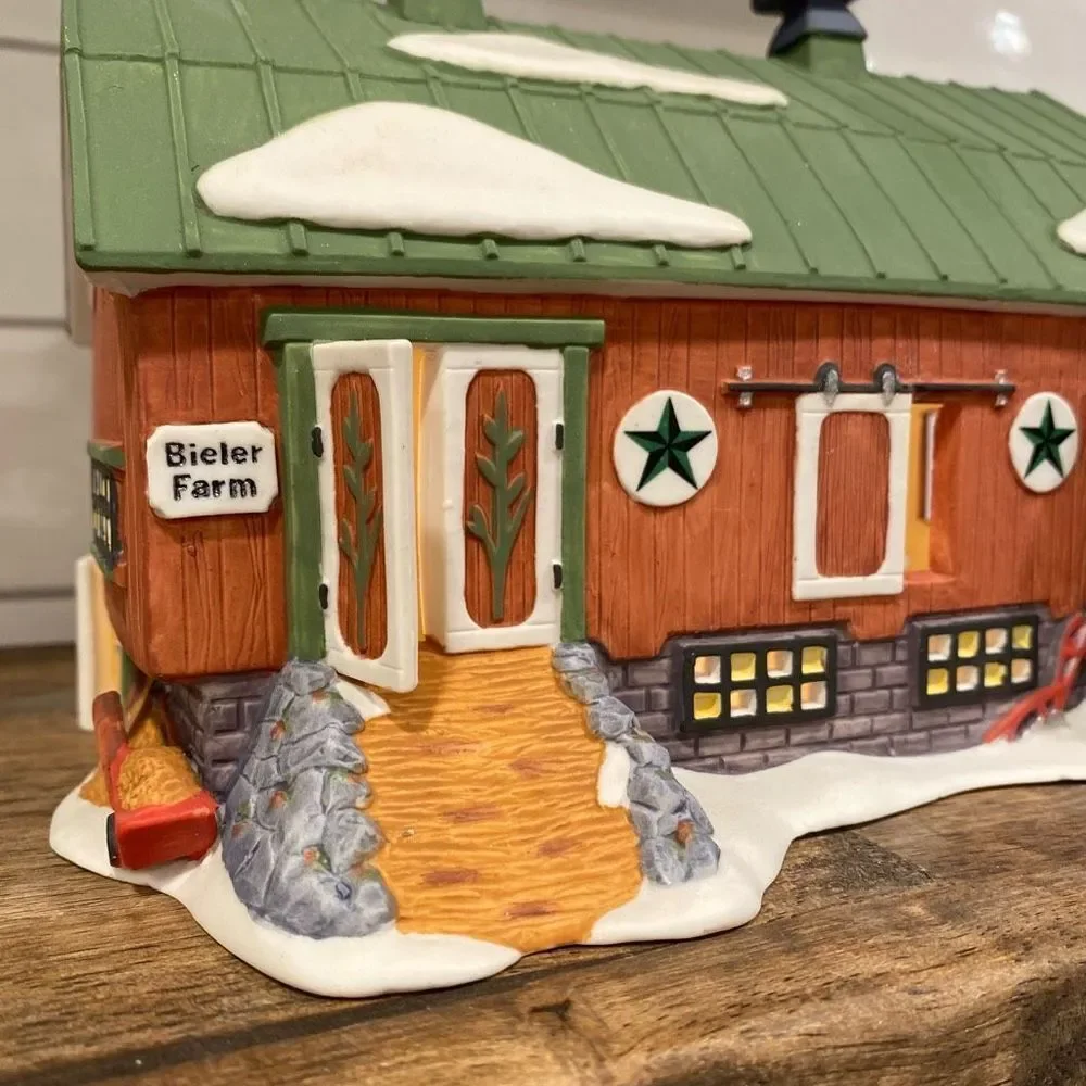 Department 56 Pennsylvania Dutch Barn New England Village #5648-0 Heritage - Picture 2 of 13